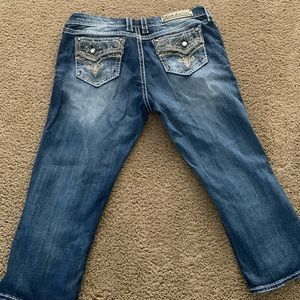 Rock Revival crop jeans size 33